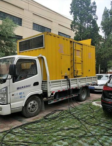 灵武发电车出租-柴油发电机组排烟系统设计要求及其考虑因素